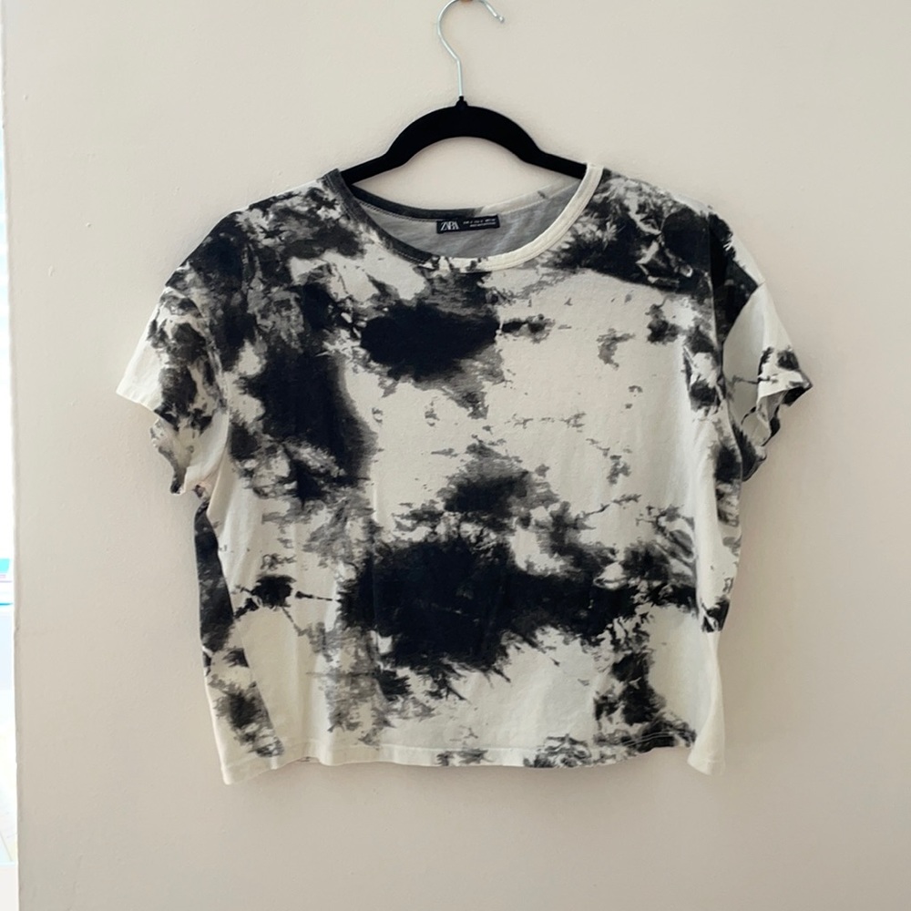 Zara tie dye tshirt